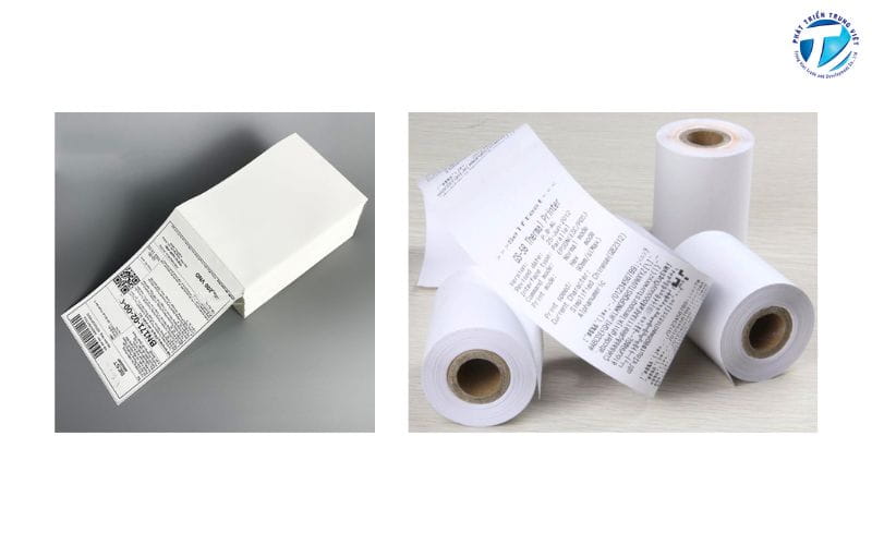 Phân loại giấy in nhiệt theo kích thước – định dạng phổ biến